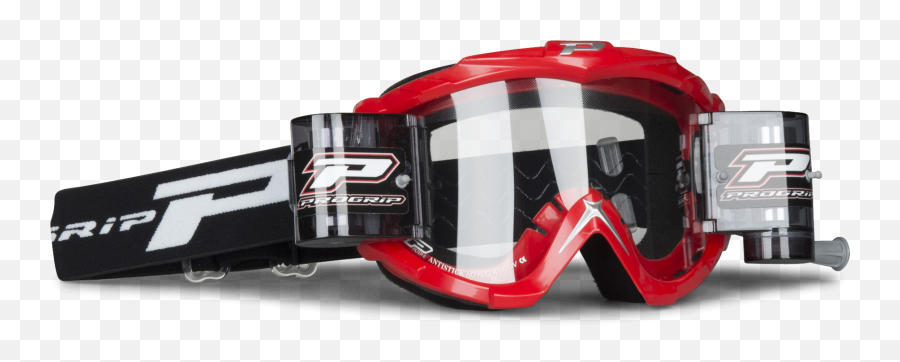 Progrip 3301 Goggle Xl Roll - Off Red Emoji,Red Fog Png