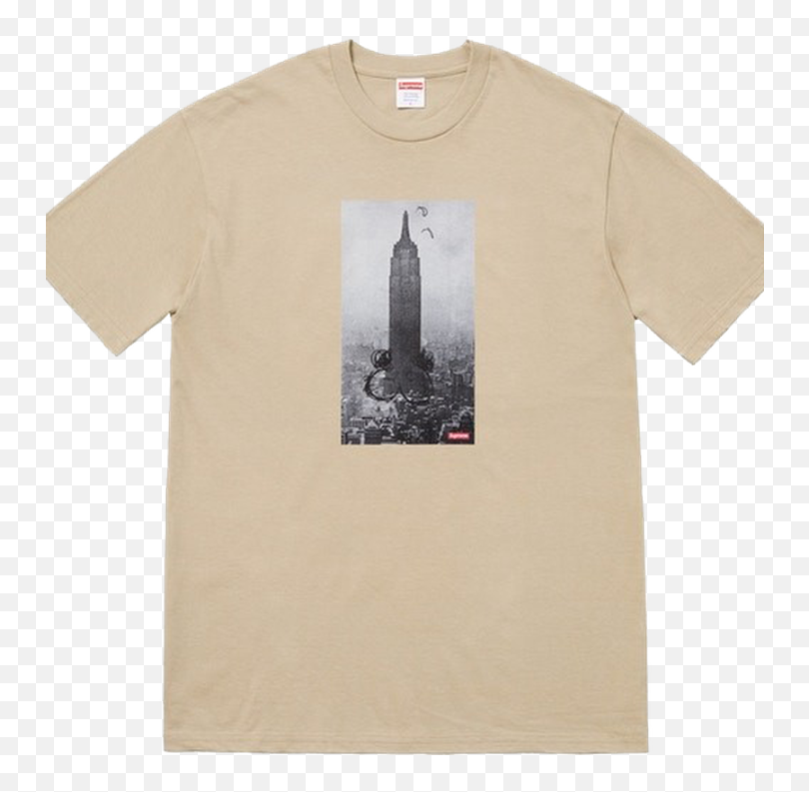 Supreme Mike Kelley Empire State Building Tee - Empire Emoji,Empire State Building Logo