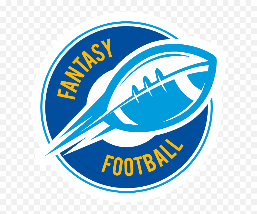 Custom Fantasy Football Circle Sticker - Language Emoji,Fantasy Football Logo