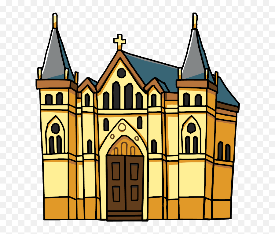Catholic Cathedral Church Png File Png Mart Emoji,Church Clipart Images