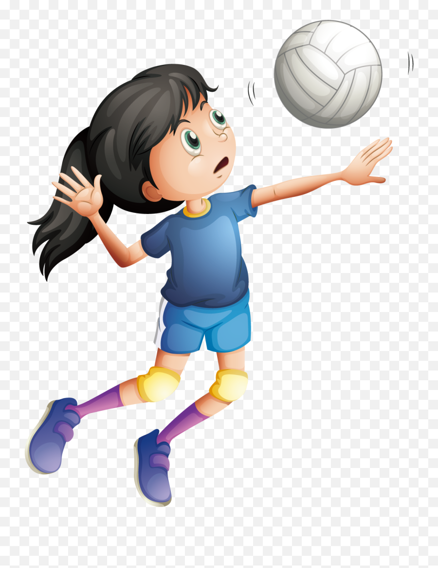 1500 X 1501 7 1 - Sport Clipart Png Download Full Size Emoji,Female Volleyball Player Clipart