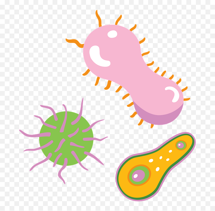 Bacteria Clipart - Dot Emoji,Bacteria Clipart