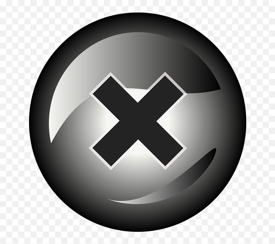 Free Photo Abort No Close Icon Delete Cancel Stop Forbidden Emoji,Close Icon Png
