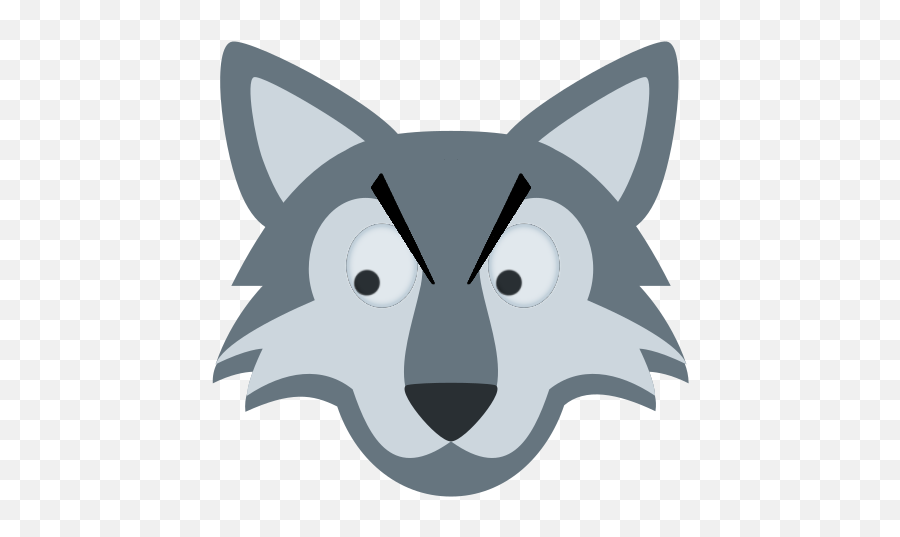 Angry Eyes Wolf Meme Generator - Imgflip Emoji,Angry Eyes Clipart