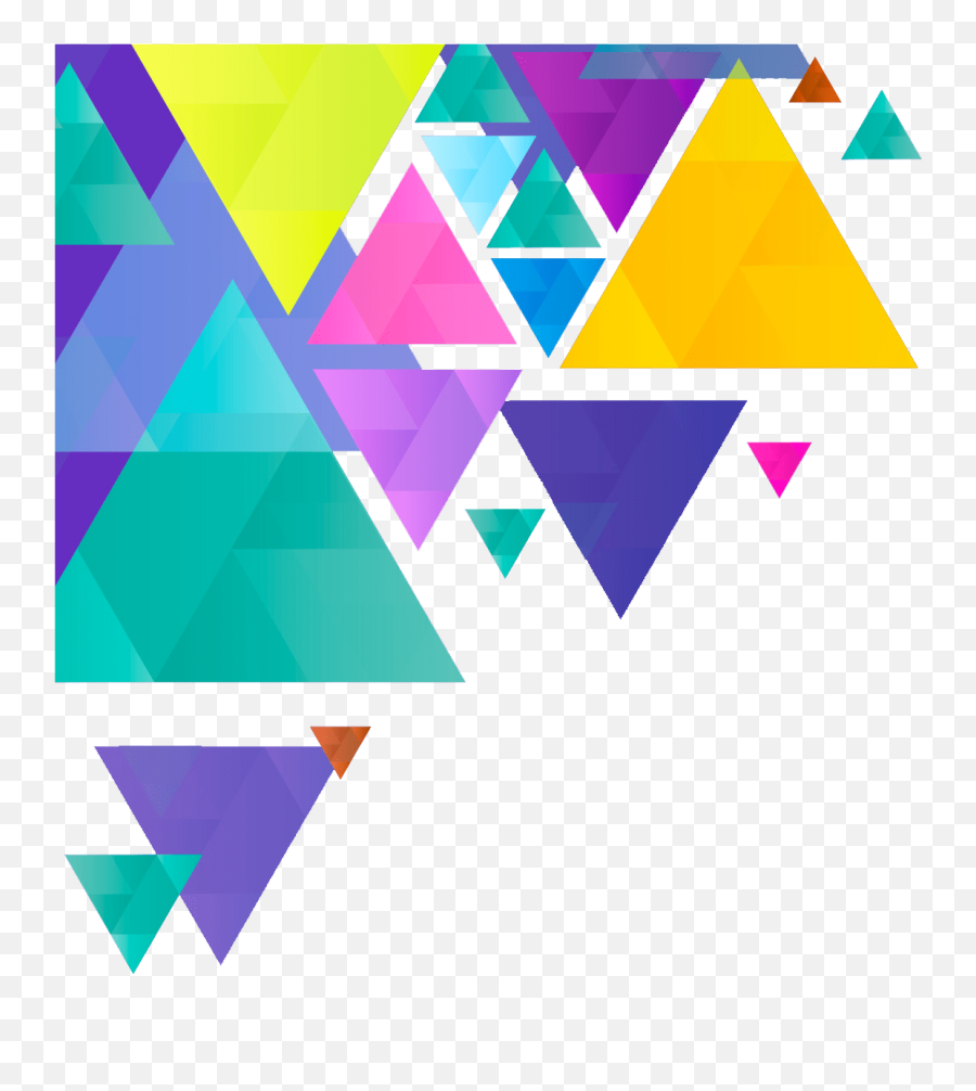 Colorful Geometric Backgrounds Png - Geometric Background Png Emoji,Png Background