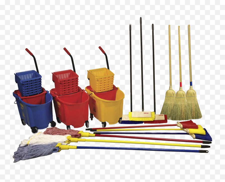Mop Buckets Png Transparent Png - House Cleaning Products Png Emoji,Mop Clipart