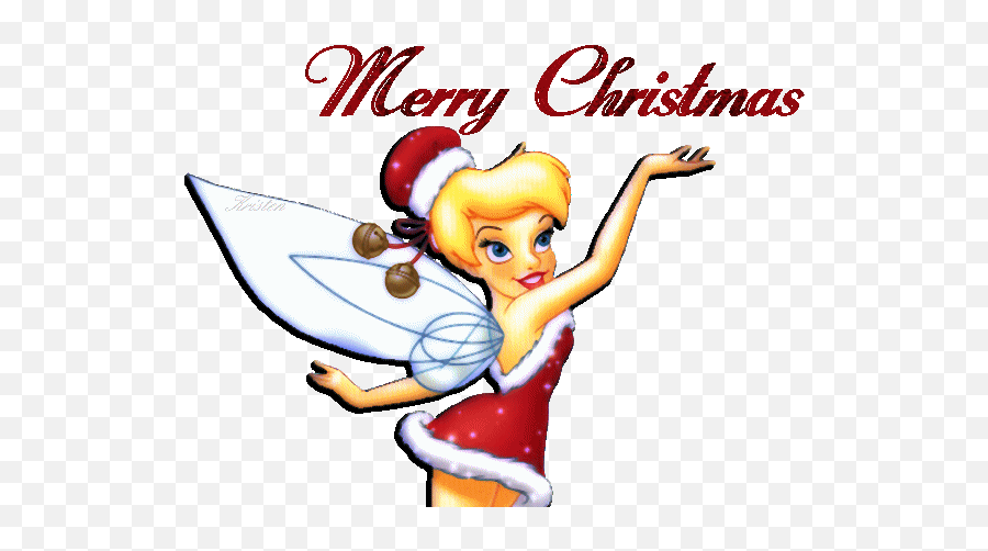 Library Of Tinkerbell Snowflake Vector - Gif Animated Christmas People Emoji,Tinkerbell Clipart