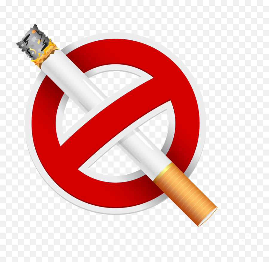 Cigarette Clipart Tobacco Product - No Smoking Emoji,Cigarette Clipart