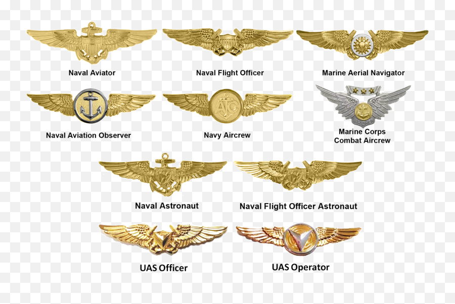 Badges Of The United States Marine - Navy Breast Insignia Emoji,Usmc Logo
