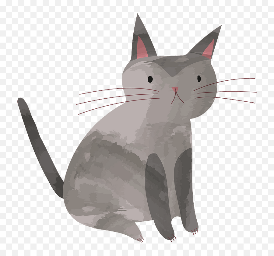 Kitten Clipart Free Download Transparent Png Creazilla - Domestic Cat Emoji,Kitten Png