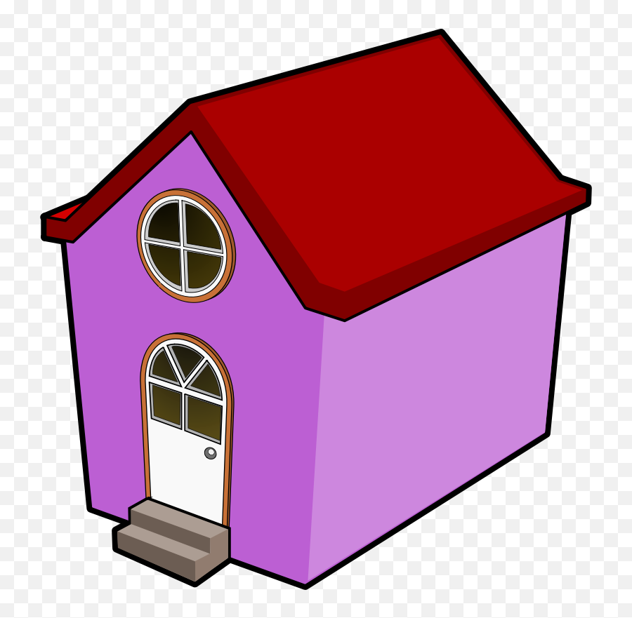Cute Cartoon House - Clipart Best Animated Houses Emoji,Apartment Clipart