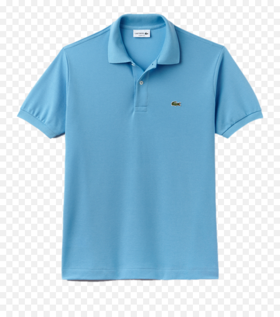 Lacoste L1212 Polo Shirt Menu0027s Short Sleeves Ocean Blue - Lacoste Polo L Aea Emoji,Crocodile Logo