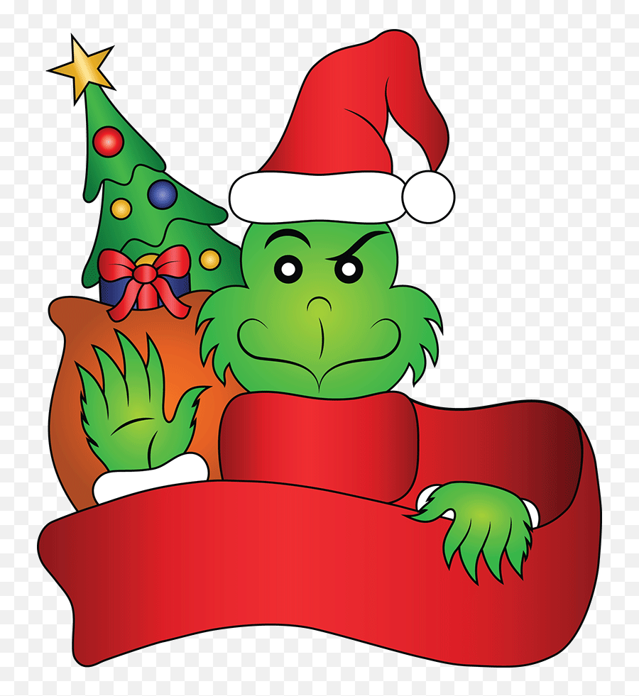 Grinches Christmas Vector Clipart - Grinch Merry Christmas Vectores Emoji,Grinch Clipart