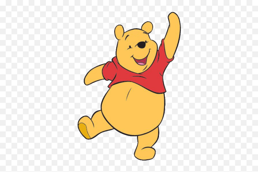 Winnie The Pooh Waving Gif - Clip Art Library Pooh Bear Emoji,Classic Winnie The Pooh Clipart
