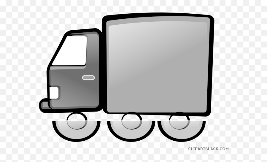 Toy Truck Clipart - Png Download Full Size Clipart Blank Emoji,Truck Clipart Black And White
