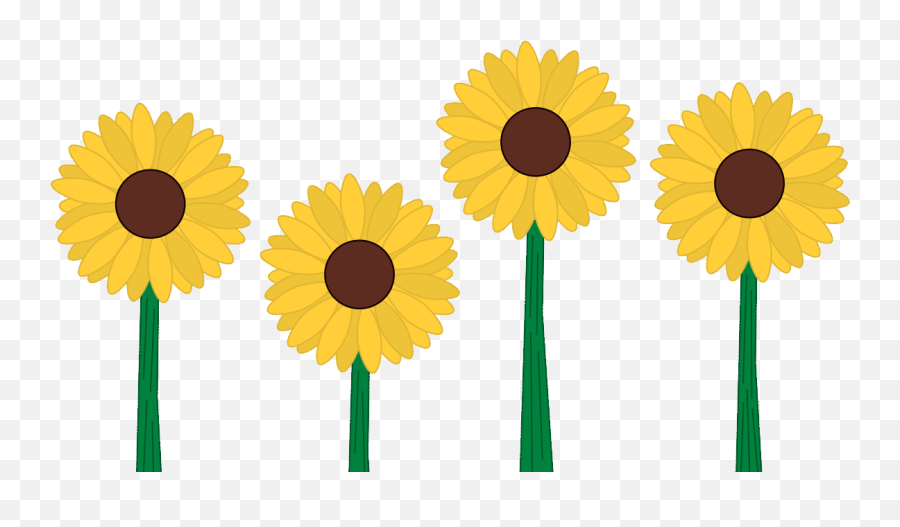 April Showers Bring May Flowers - Sunflower Clipart Full May Flowers Clip Art Emoji,Sunflower Clipart