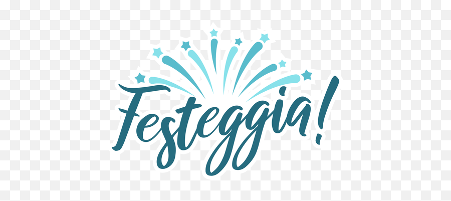Festeggia Star Burst Lettering - Transparent Png U0026 Svg Language Emoji,Star Burst Png