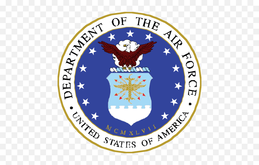 Download Air Force Logo Transparent - Department Of The Air Air Force Armament Museum Emoji,Air Force Logo