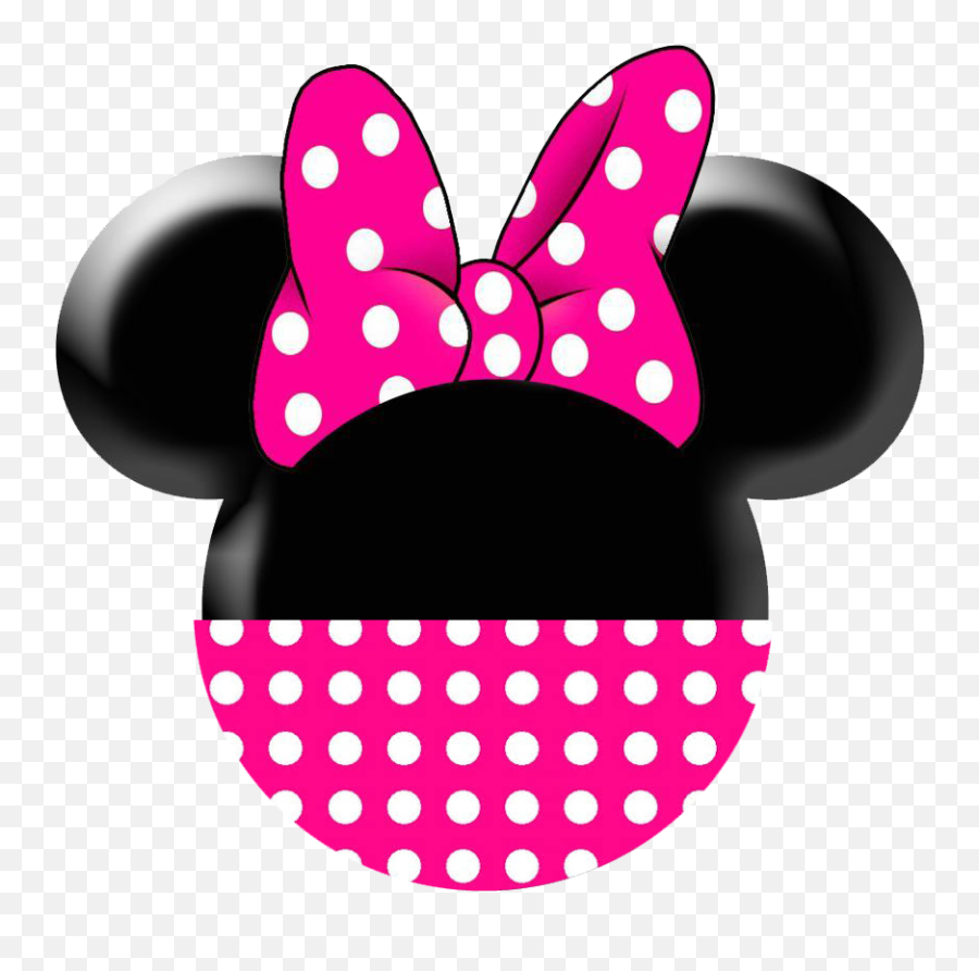 Baby Minnie Mouse Face Download - Transparent Minnie Mouse Head Png Emoji,Minnie Mouse Head Png