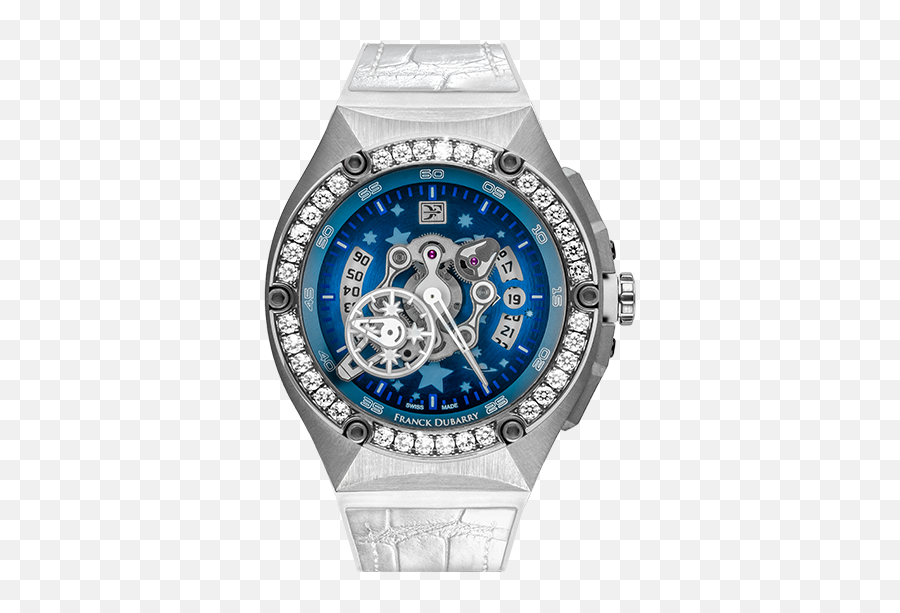 Cwl0702 A Lady Diamond Timepiece Franck Dubarry Sa Emoji,Crazy Diamond Png
