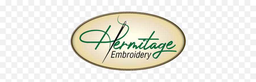 Custom Contract Embroidery Hermitage Embroidery Works Emoji,Embroidery Logo Designs