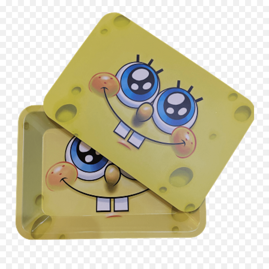 Sbsp Face Smile Toon Tray With Magnetic Lid Emoji,Spongebob Face Png