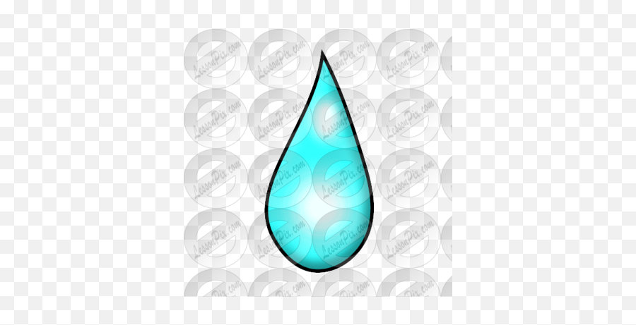 Raindrop Picture For Classroom Therapy Use - Great Vertical Emoji,Raindrop Clipart