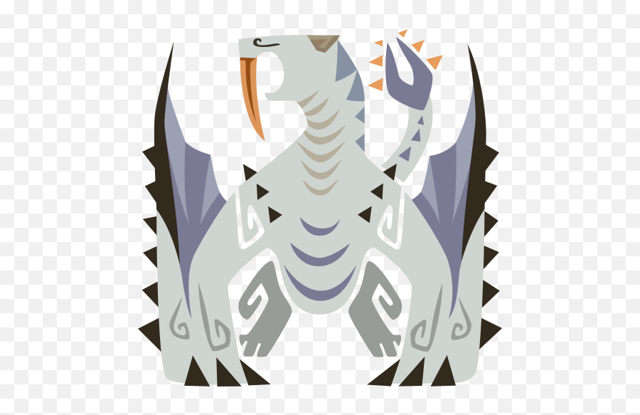 Proud White Knight - Monster Hunter Barioth Icon Emoji,Monster Hunter World Logo