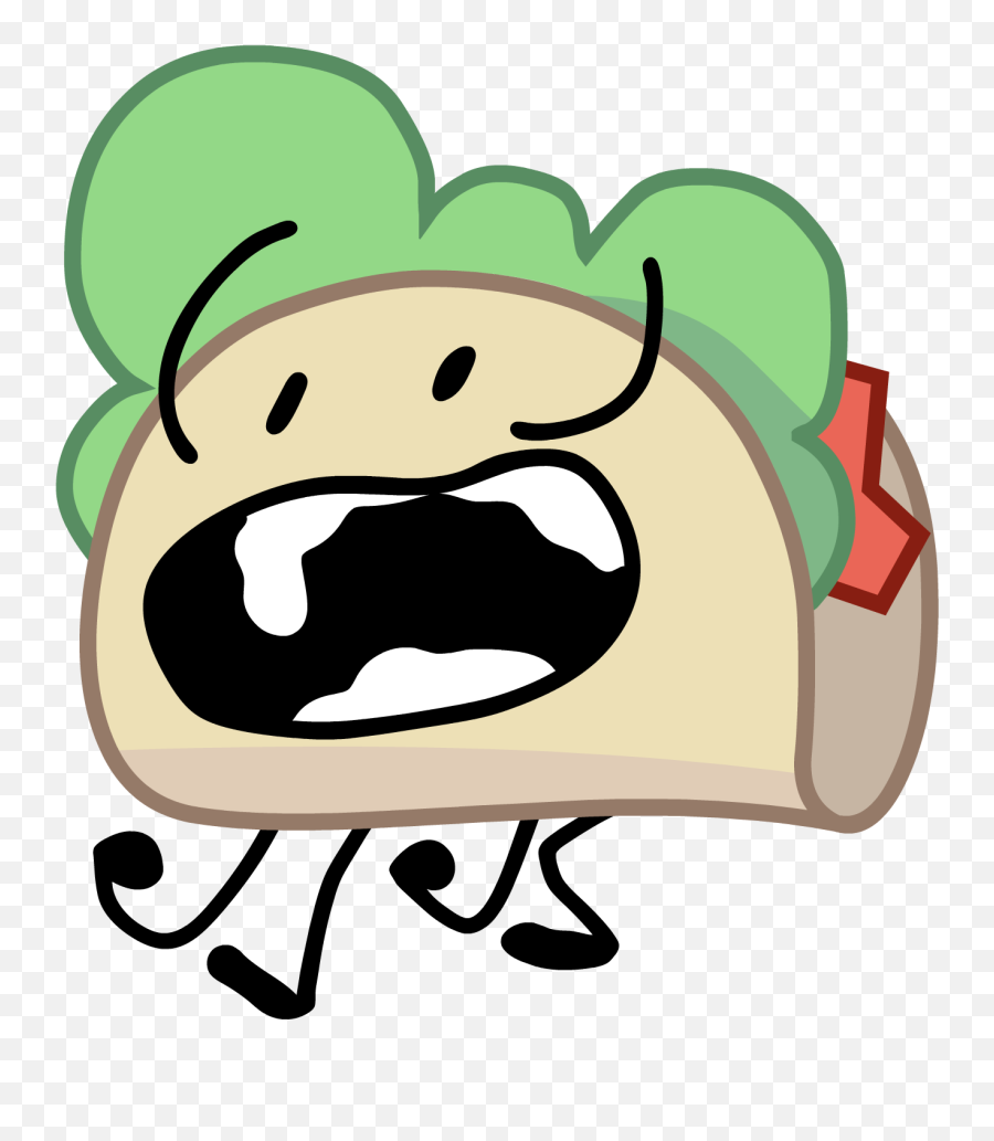 Taco Battle For Dream - Bfb Taco Asset Clipart Full Size Taco Bfb Emoji,Tacos Clipart