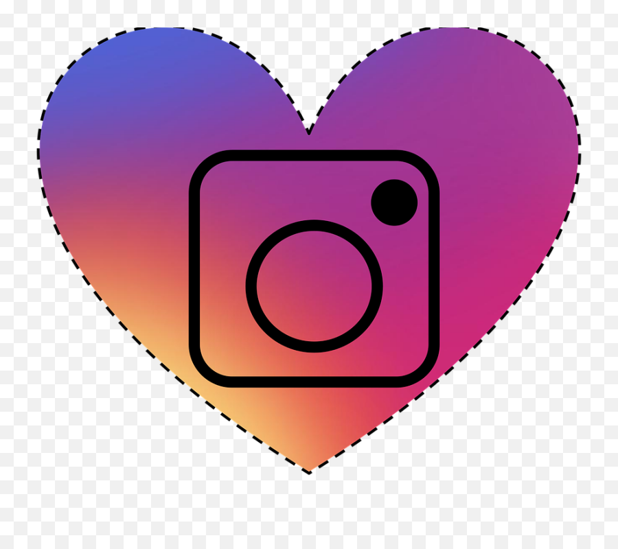 Download Instagram Heart Free Png Transparent Image And Clipart - Cœur Instagram Emoji,Instagram Logo