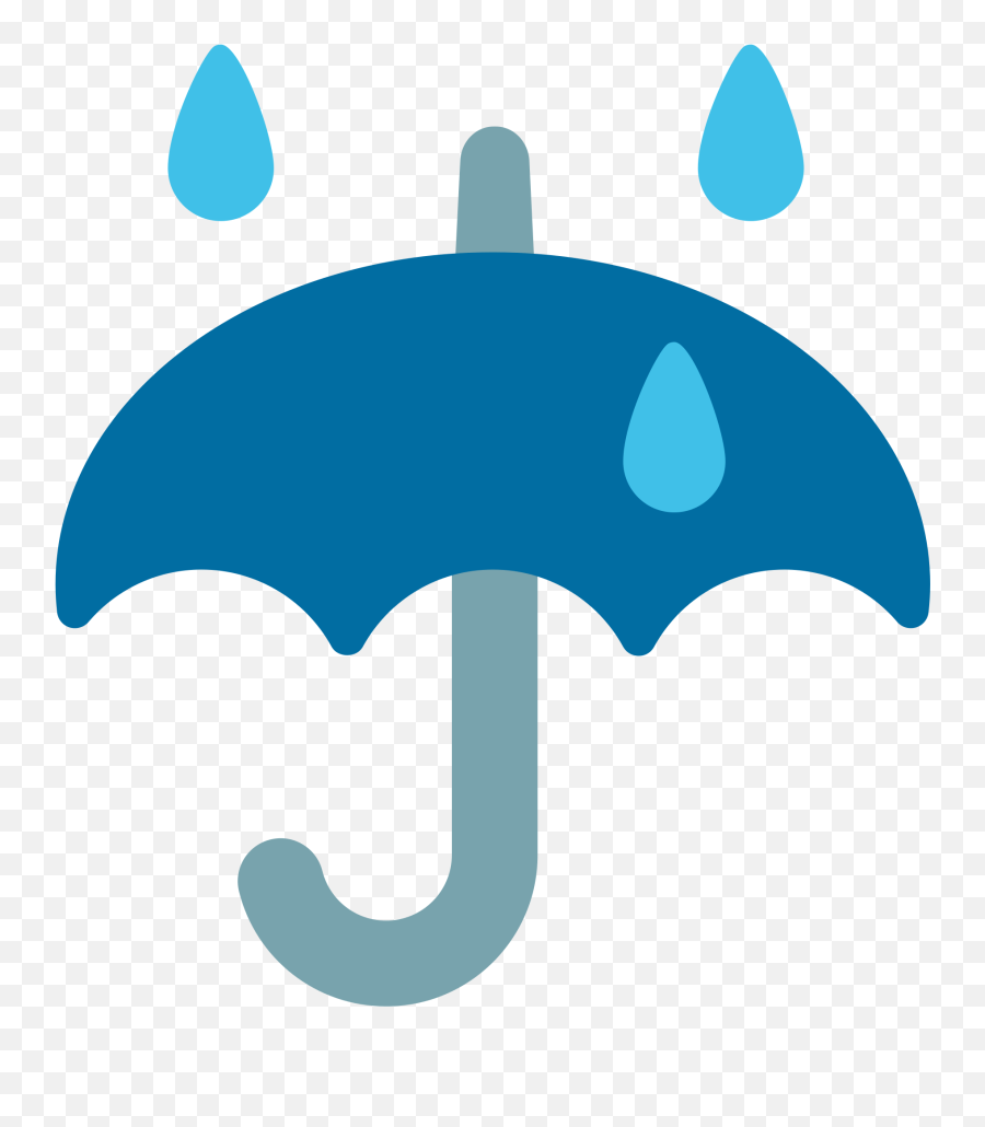 Umbrella Rain Clipart Png Transparent - Umbrella Rain Clipart Transparent Emoji,Rain Clipart