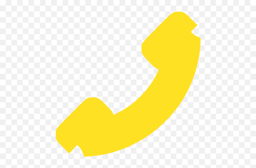 Phone Icons - Icono De Telefono Amarillo Png Emoji,Telefono Png