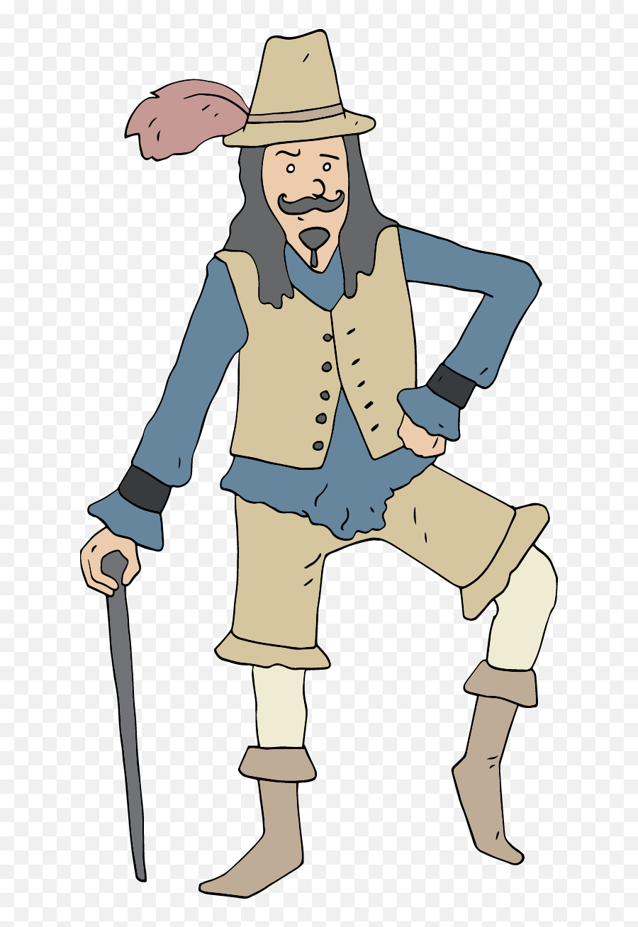 Cavaliers English Civil War Cartoon Png - English Civil War Cavalier Cartoon Emoji,Civil War Clipart