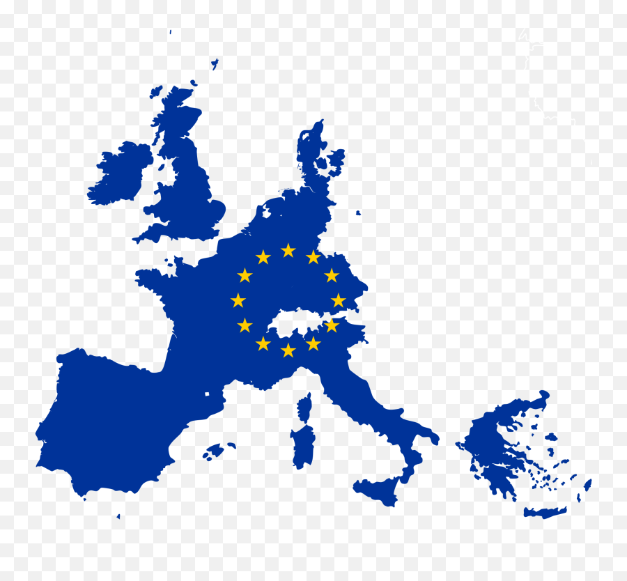 Europe Map With Flag Png Image With No - Europe Outline With Flag Emoji,Europe Map Png
