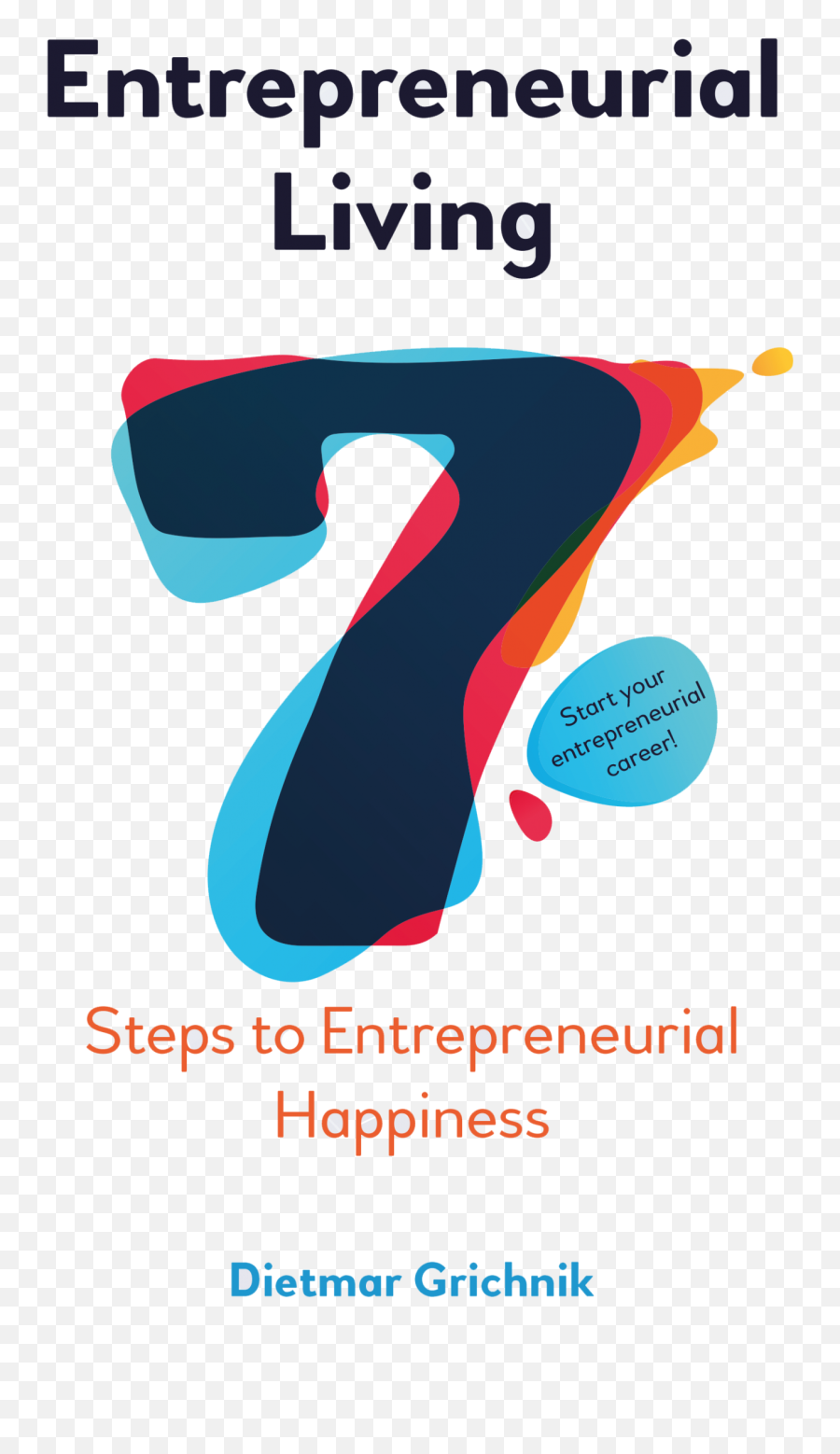Entrepreneurial Living - The Book Emoji,Entrepreneurial Logo