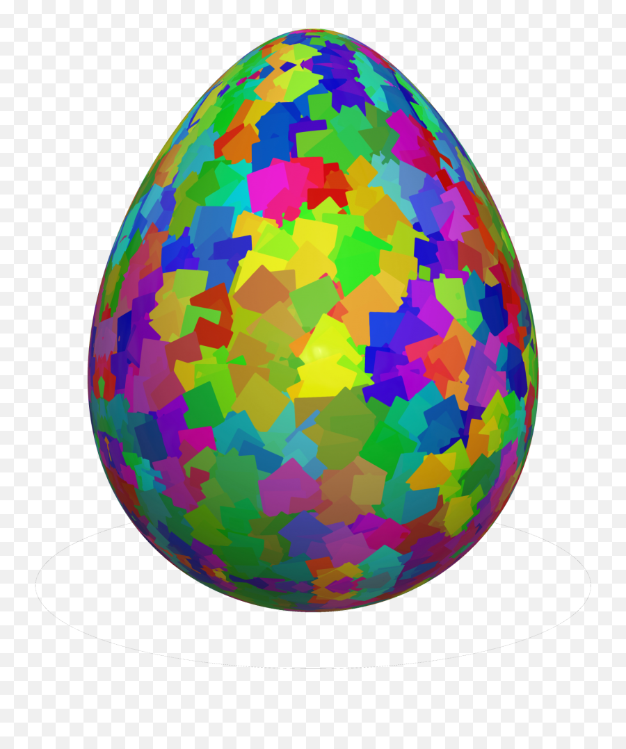 Colorful Easter Egg Png Free Stock - Easter Eggs Png Transparent Emoji,Egg Png