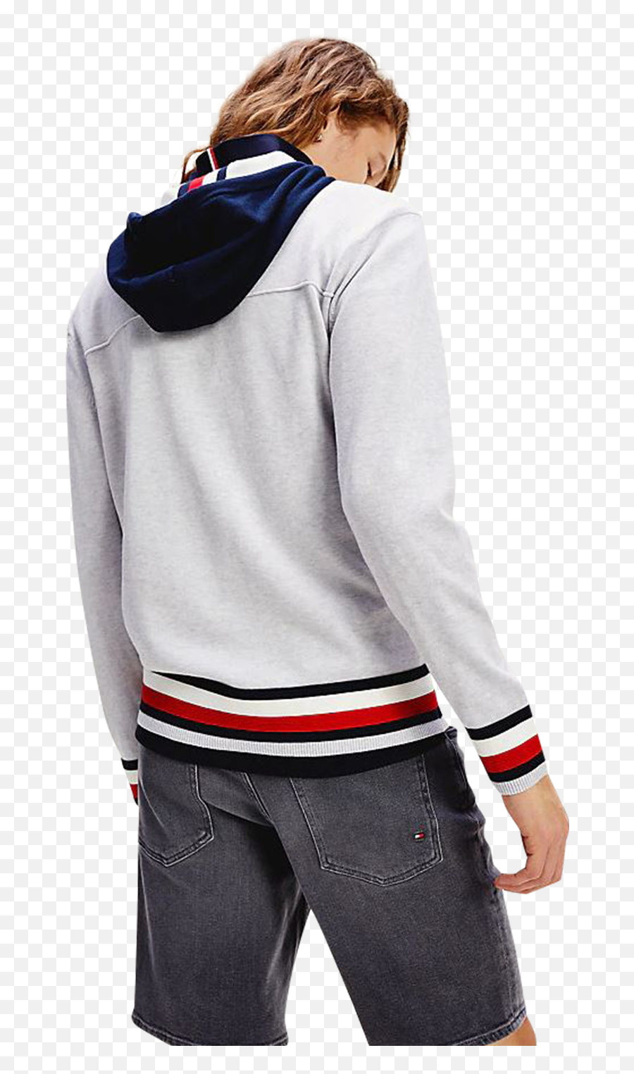 Tommy Hilfiger Flag Stripe Hoodie - Tommy Hilfiger Global Stripe Hoody Emoji,Tommy Hilfiger Logo Sweaters