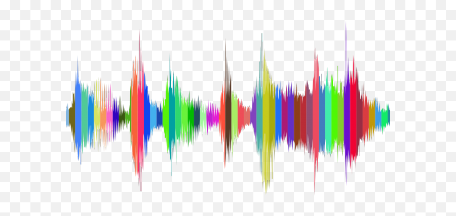 Download Sound Wave Clipart Transparent - Colourful Sound Wave Transparent Background Emoji,Sound Wave Clipart