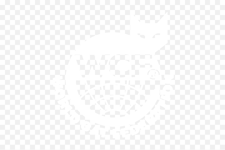Download Logo Tica 2 Logo Wcf White - World Cat Federation Emoji,Federation Logo