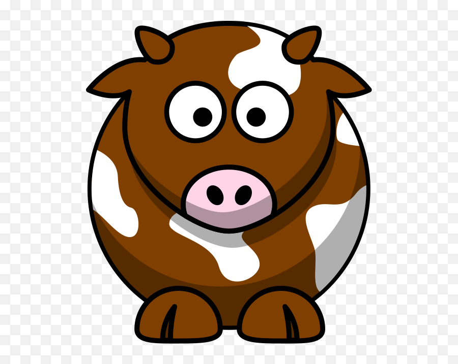 Cow Clipart Beef Picture 819342 Cow Clipart Beef - Brown Cow Cartoon Png Emoji,Cow Clipart