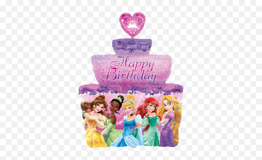 Download Disney Princess Super Shape Foil Balloon - Disney Emoji,Disney Princesses Png