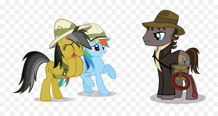 Download Vector - Brony Crossover Daring Do Excited Fan Emoji,Daring Clipart
