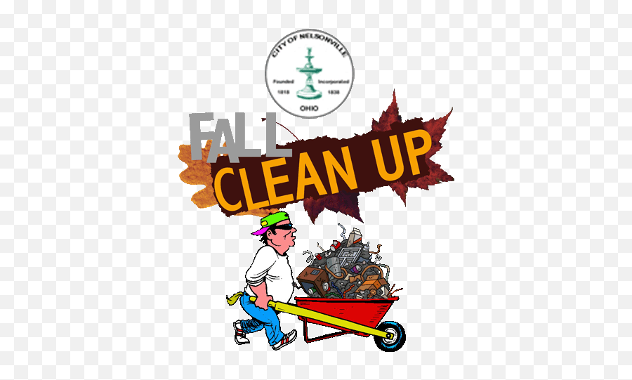 Nelsonville Fall Clean - Language Emoji,Clean Up Clipart