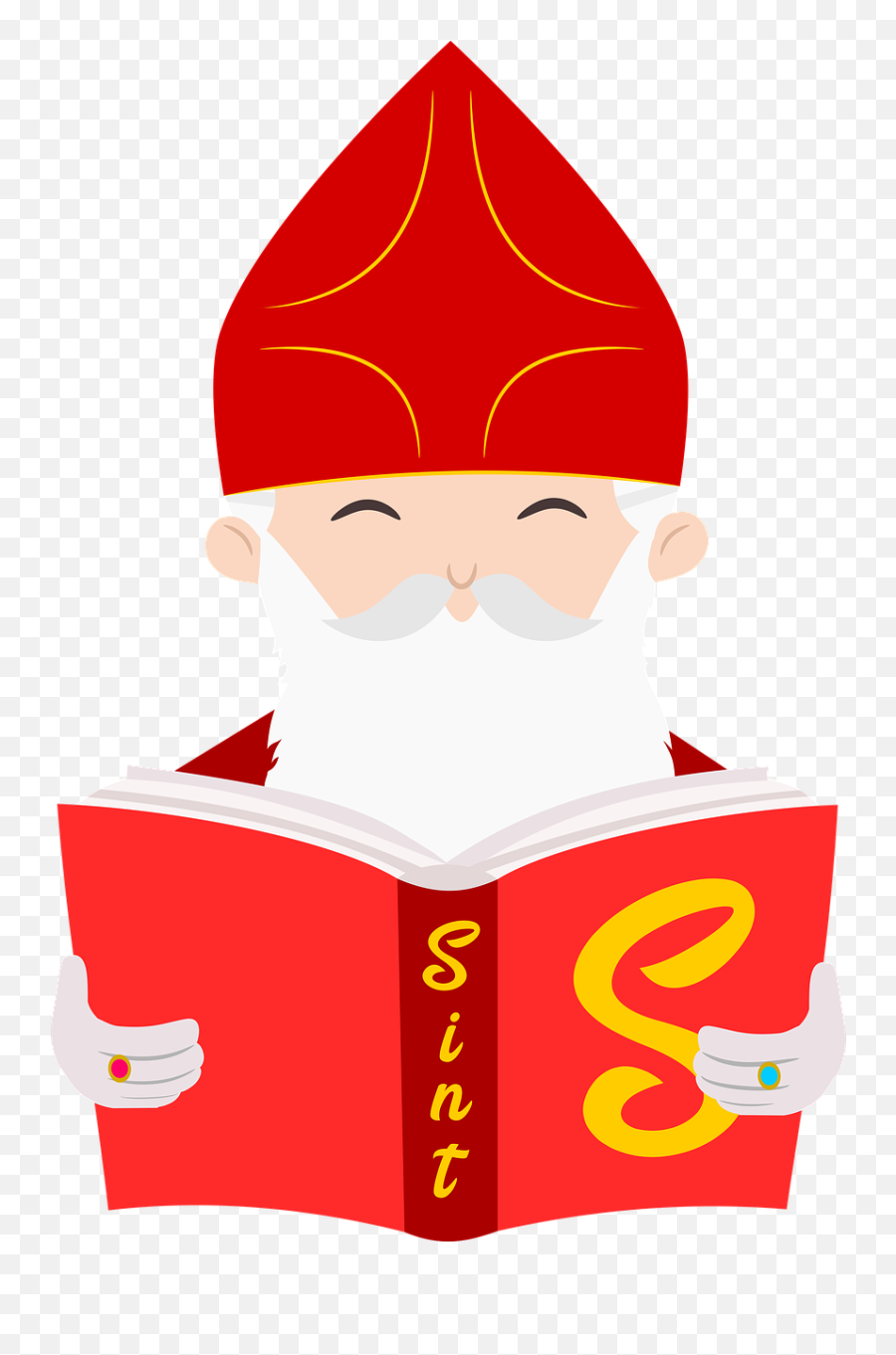 Saint Nicholas Sinterklaas December Free Illustrations Emoji,Saints Clipart