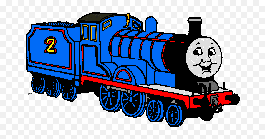 Free Clip Art Thomas The Train Dromgcm - Thomas The Train Clip Art Emoji,Train Clipart