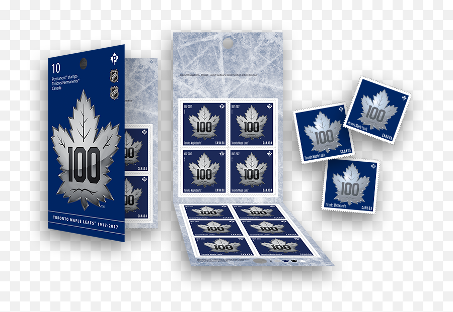 100 Years Of Toronto Maple Leafs Hockey Canada Post - Rug Emoji,Toronto Maple Leafs Logo