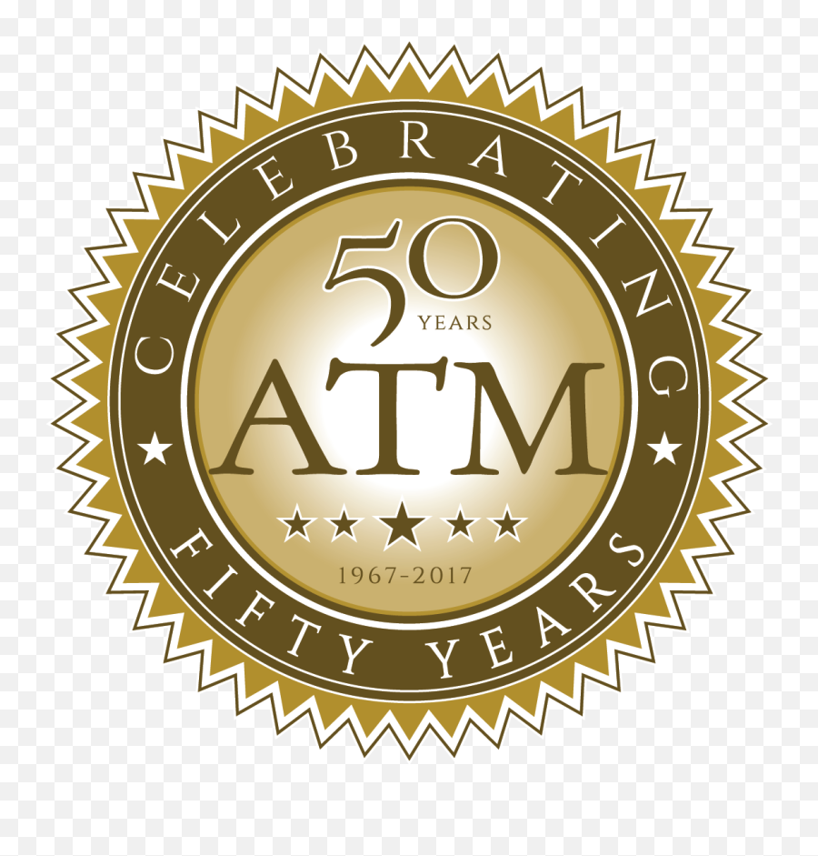 Atm Golden Anniversary Celebration At - Language Emoji,Atm Logo