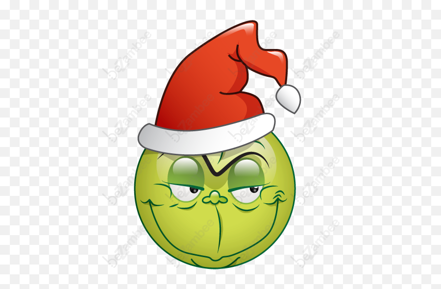 Emoji Christmas Grinch Characters - Christmas Grinch Emoji,Grinch Clipart