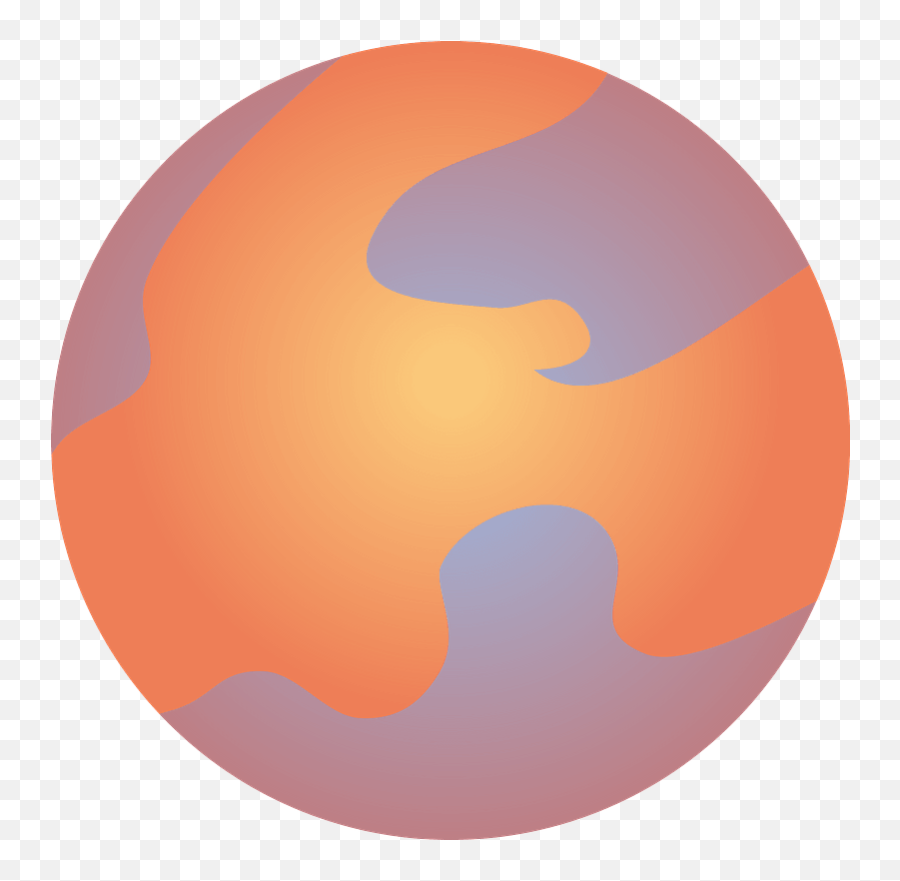 Planet Mars Clipart Emoji,Mars Clipart
