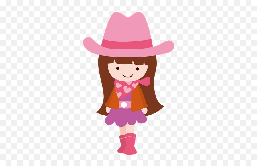 Iwsizpwmljr8vpng 320500 Cute Clipart Child Doll - Vaquerita Animado Emoji,Rodeo Clipart